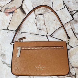 #bagsavenue fast ship Leila Pebbled Leather Convertible Wristlet Kate Spade